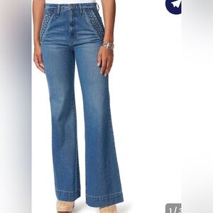 Sam Edelman Classic Blue Flare Jeans